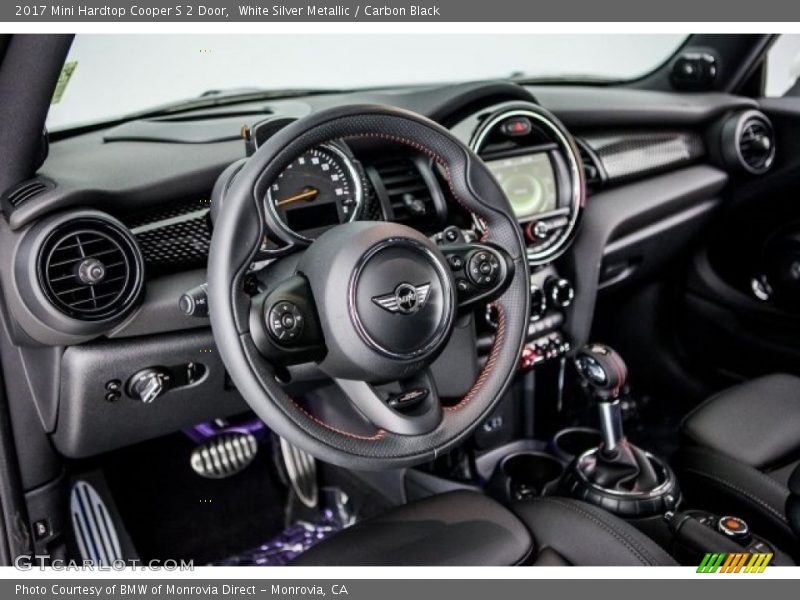 White Silver Metallic / Carbon Black 2017 Mini Hardtop Cooper S 2 Door