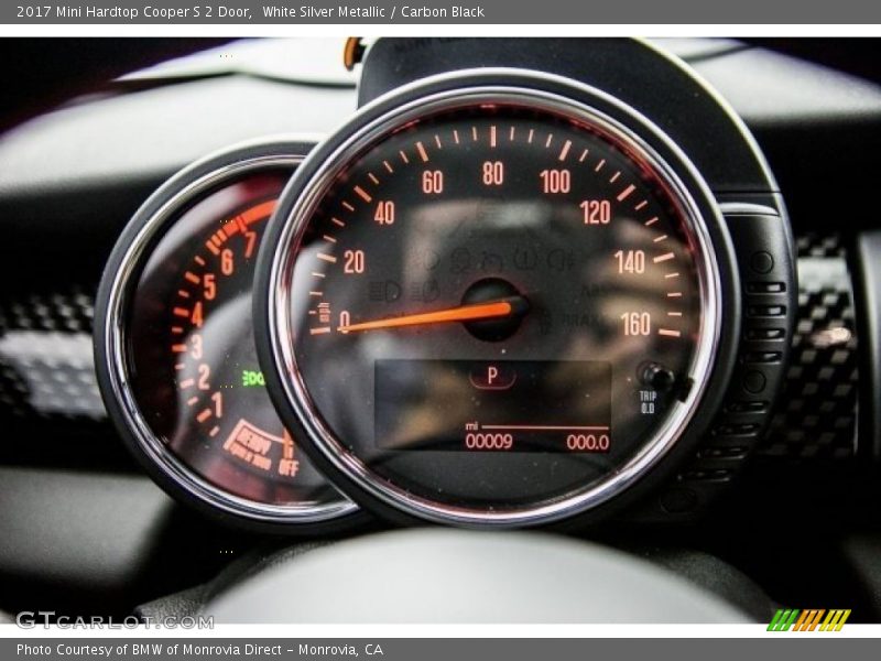 White Silver Metallic / Carbon Black 2017 Mini Hardtop Cooper S 2 Door