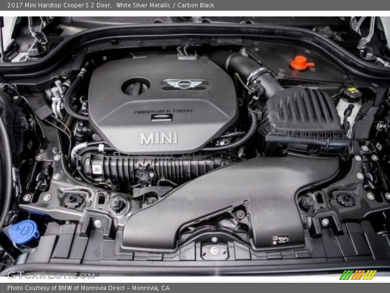 White Silver Metallic / Carbon Black 2017 Mini Hardtop Cooper S 2 Door