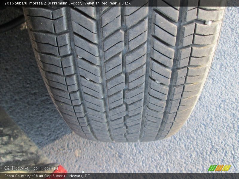 Venetian Red Pearl / Black 2016 Subaru Impreza 2.0i Premium 5-door