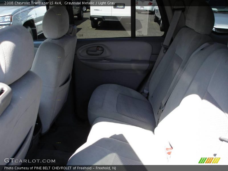 Graystone Metallic / Light Gray 2008 Chevrolet TrailBlazer LS 4x4