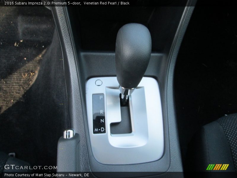 Venetian Red Pearl / Black 2016 Subaru Impreza 2.0i Premium 5-door