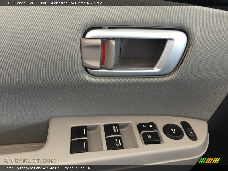 Alabaster Silver Metallic / Gray 2013 Honda Pilot EX 4WD
