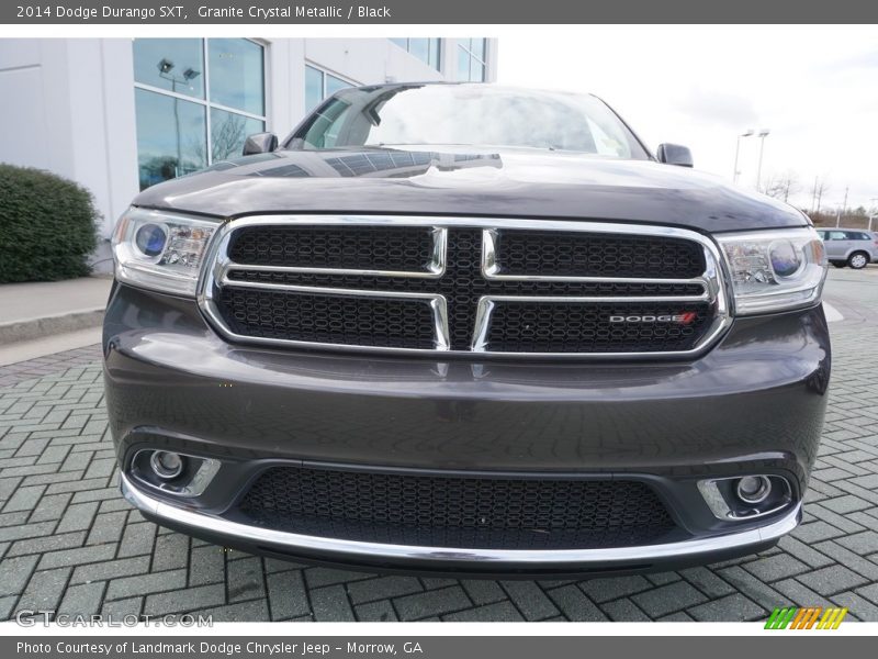 Granite Crystal Metallic / Black 2014 Dodge Durango SXT