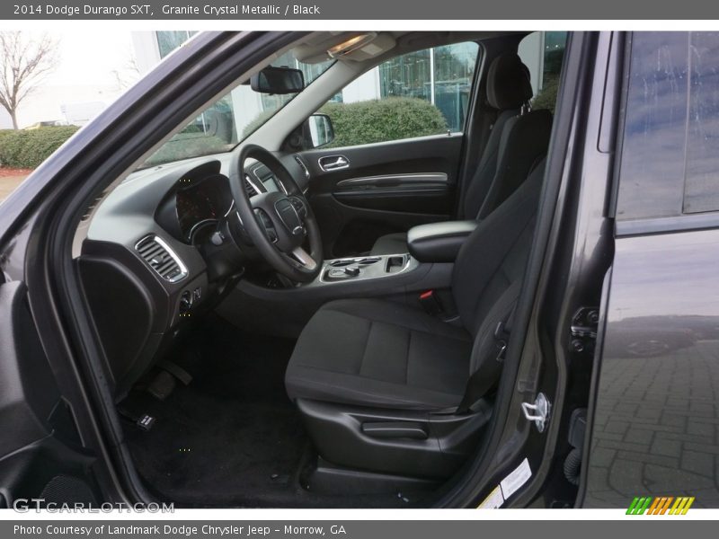 Granite Crystal Metallic / Black 2014 Dodge Durango SXT