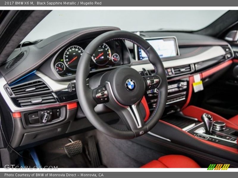 Dashboard of 2017 X6 M 