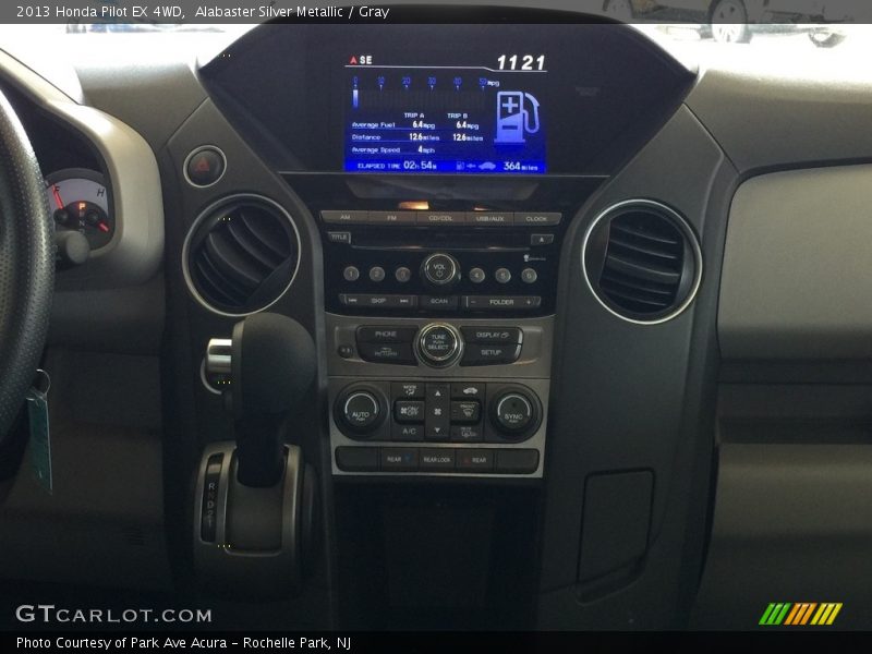 Alabaster Silver Metallic / Gray 2013 Honda Pilot EX 4WD