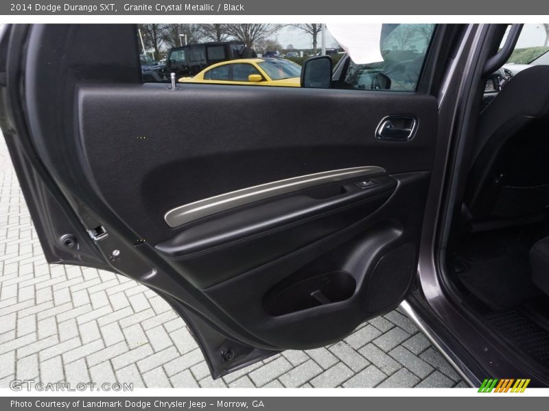 Granite Crystal Metallic / Black 2014 Dodge Durango SXT