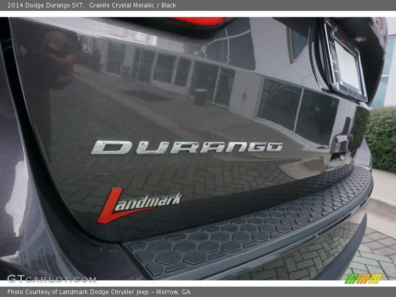 Granite Crystal Metallic / Black 2014 Dodge Durango SXT