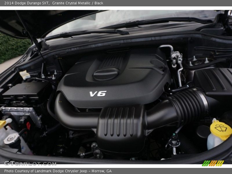 Granite Crystal Metallic / Black 2014 Dodge Durango SXT