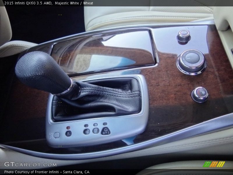 Majestic White / Wheat 2015 Infiniti QX60 3.5 AWD