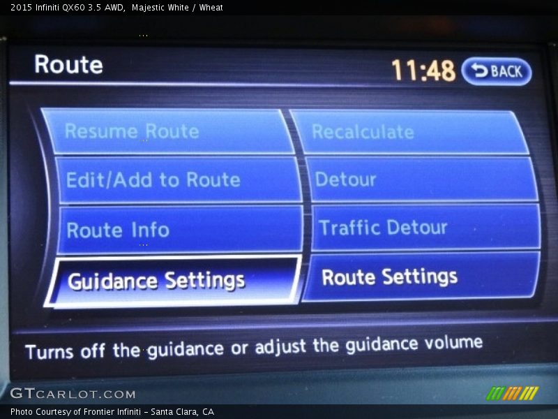 Majestic White / Wheat 2015 Infiniti QX60 3.5 AWD