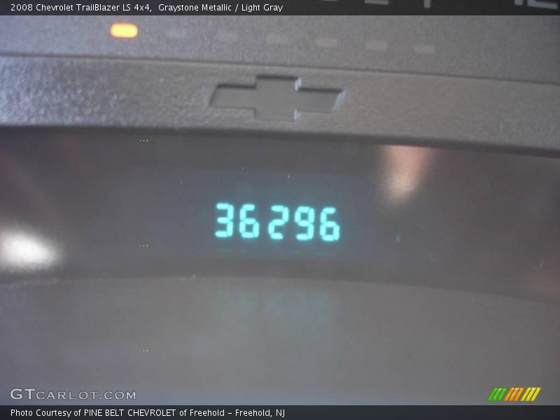 Graystone Metallic / Light Gray 2008 Chevrolet TrailBlazer LS 4x4