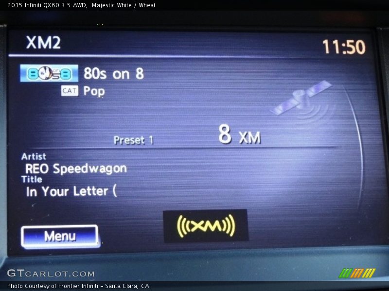 Majestic White / Wheat 2015 Infiniti QX60 3.5 AWD