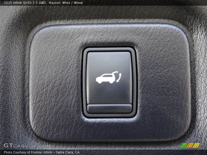 Majestic White / Wheat 2015 Infiniti QX60 3.5 AWD