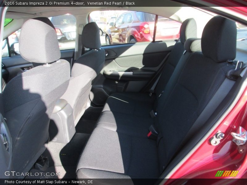 Venetian Red Pearl / Black 2016 Subaru Impreza 2.0i Premium 4-door