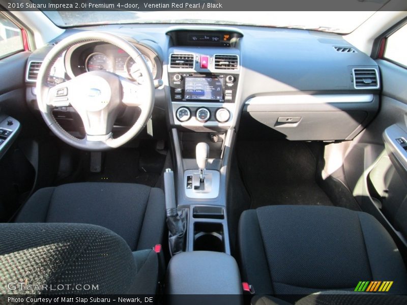 Venetian Red Pearl / Black 2016 Subaru Impreza 2.0i Premium 4-door