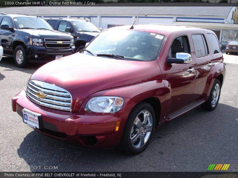 Crystal Red Metallic / Gray 2009 Chevrolet HHR LT