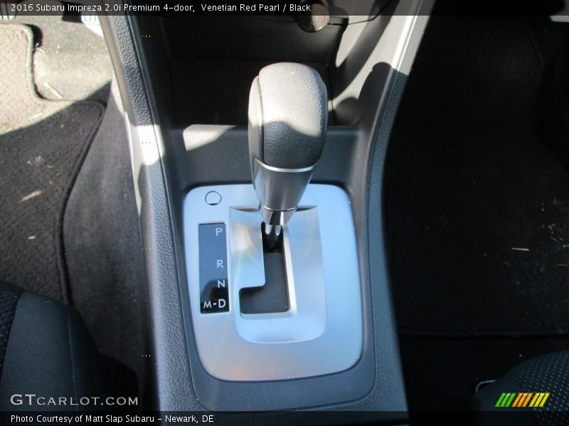 Venetian Red Pearl / Black 2016 Subaru Impreza 2.0i Premium 4-door