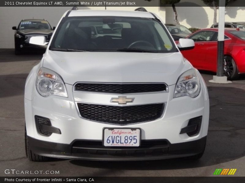 Summit White / Light Titanium/Jet Black 2011 Chevrolet Equinox LT AWD