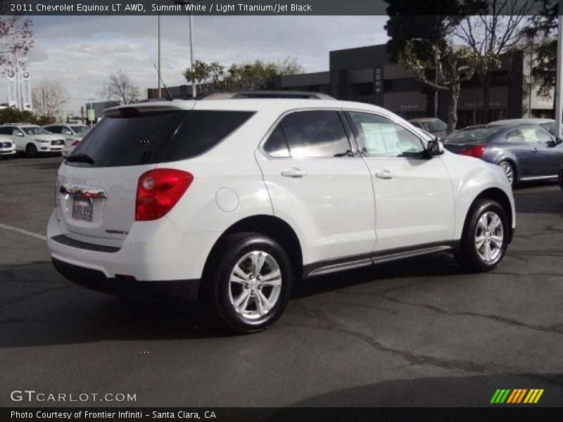 Summit White / Light Titanium/Jet Black 2011 Chevrolet Equinox LT AWD