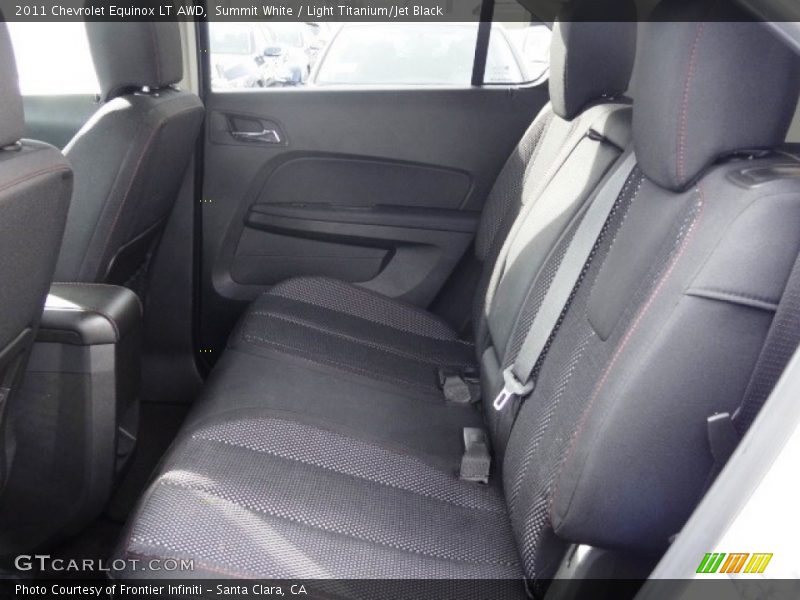 Summit White / Light Titanium/Jet Black 2011 Chevrolet Equinox LT AWD
