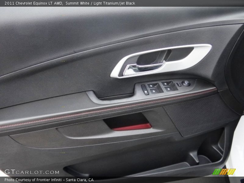 Summit White / Light Titanium/Jet Black 2011 Chevrolet Equinox LT AWD