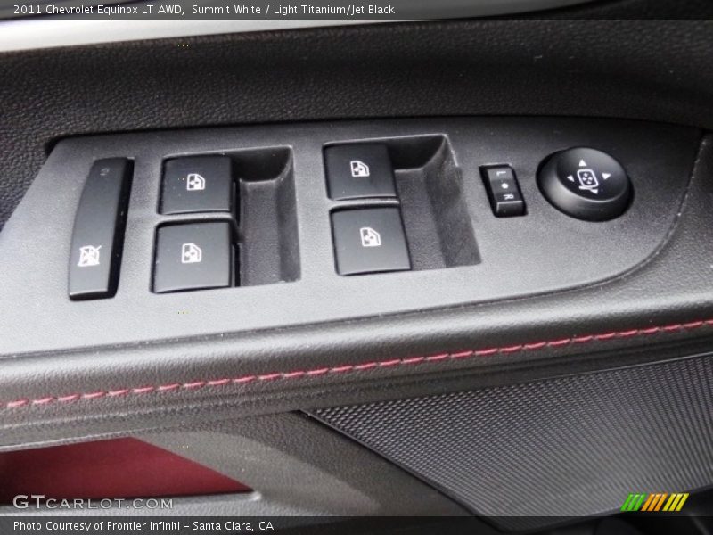 Summit White / Light Titanium/Jet Black 2011 Chevrolet Equinox LT AWD