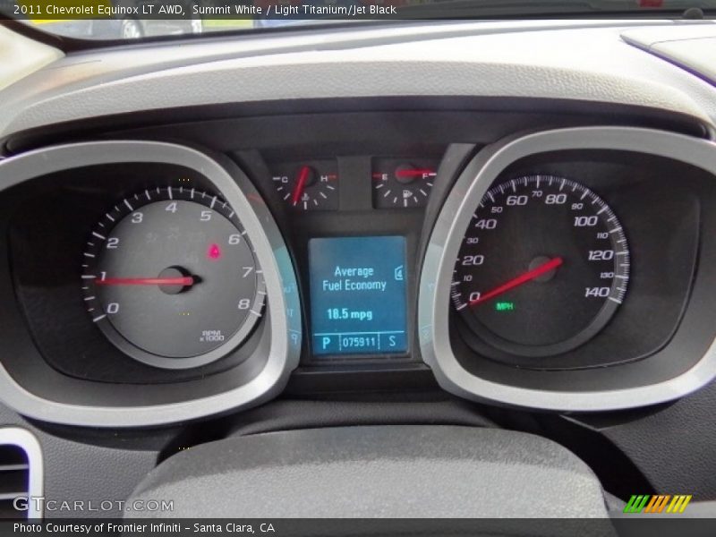 Summit White / Light Titanium/Jet Black 2011 Chevrolet Equinox LT AWD