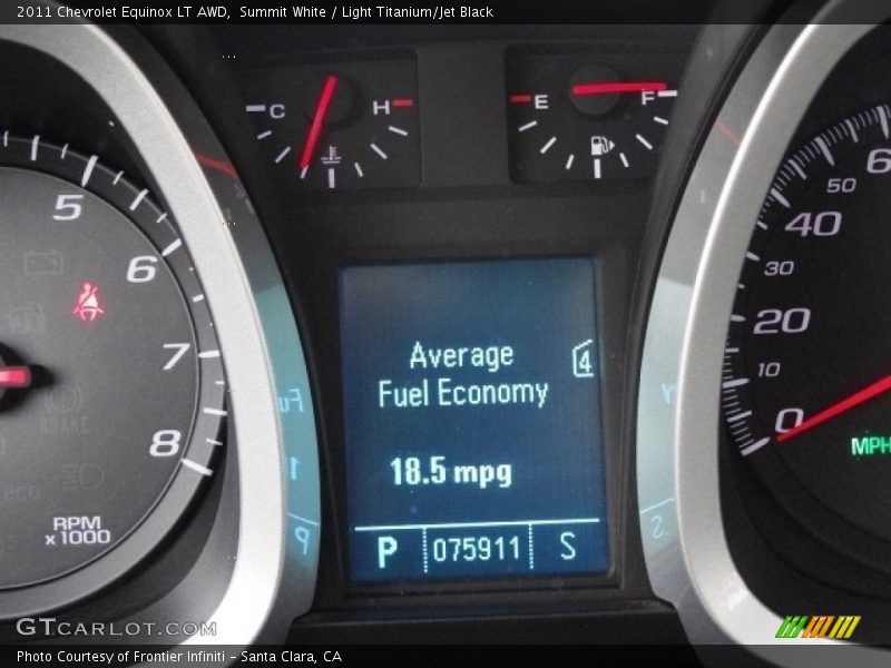 Summit White / Light Titanium/Jet Black 2011 Chevrolet Equinox LT AWD