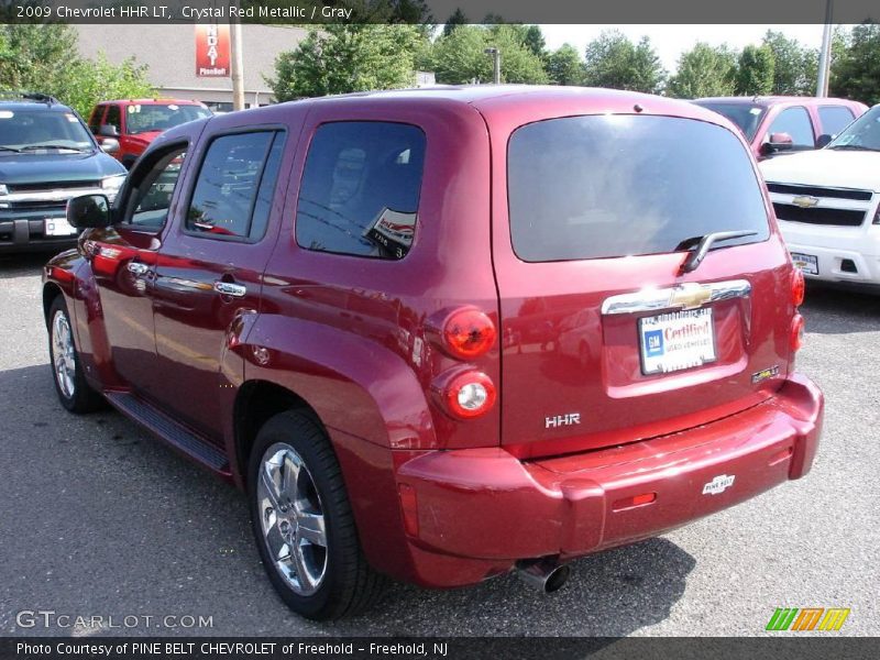 Crystal Red Metallic / Gray 2009 Chevrolet HHR LT
