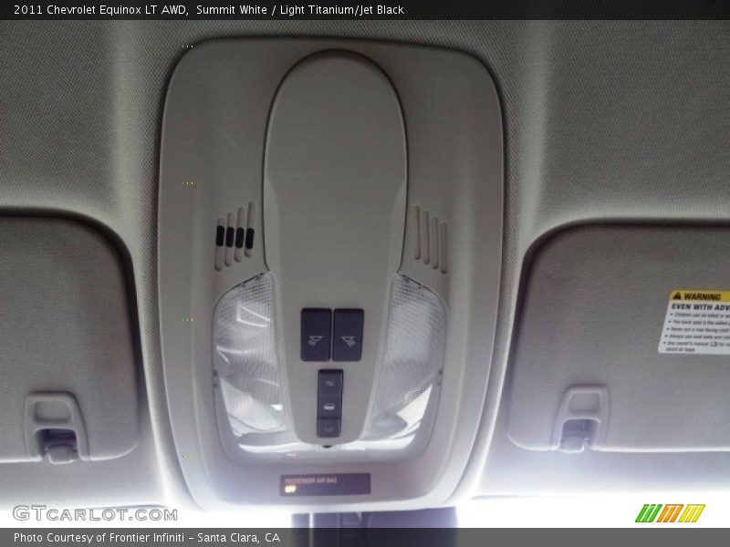 Summit White / Light Titanium/Jet Black 2011 Chevrolet Equinox LT AWD