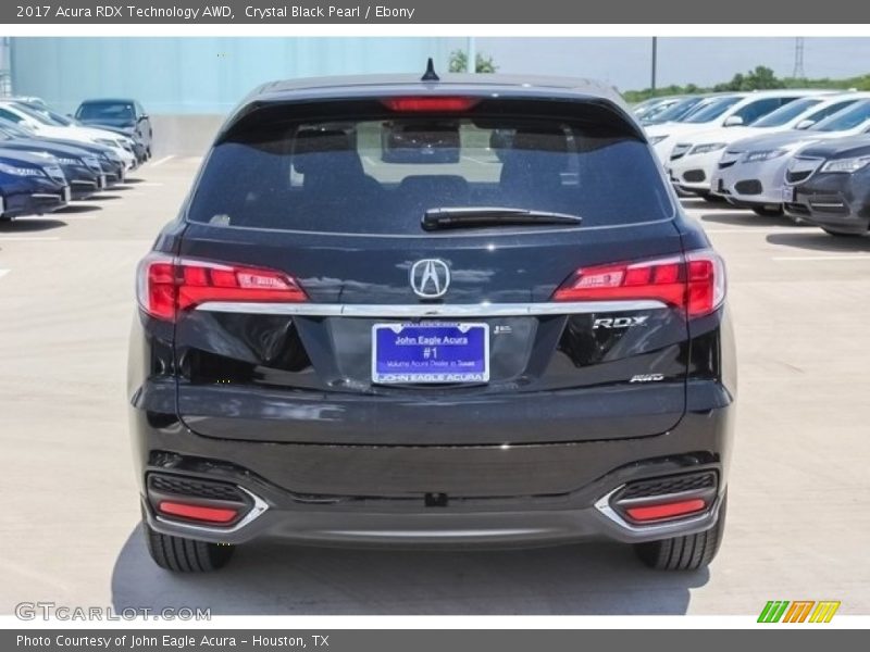 Crystal Black Pearl / Ebony 2017 Acura RDX Technology AWD