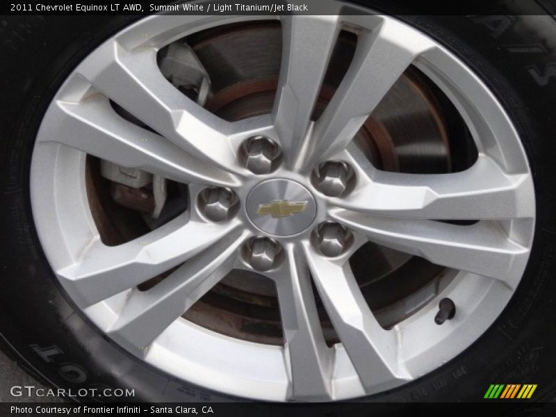 Summit White / Light Titanium/Jet Black 2011 Chevrolet Equinox LT AWD
