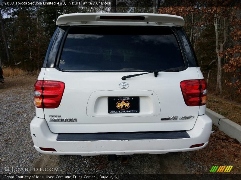 Natural White / Charcoal 2003 Toyota Sequoia Limited 4WD
