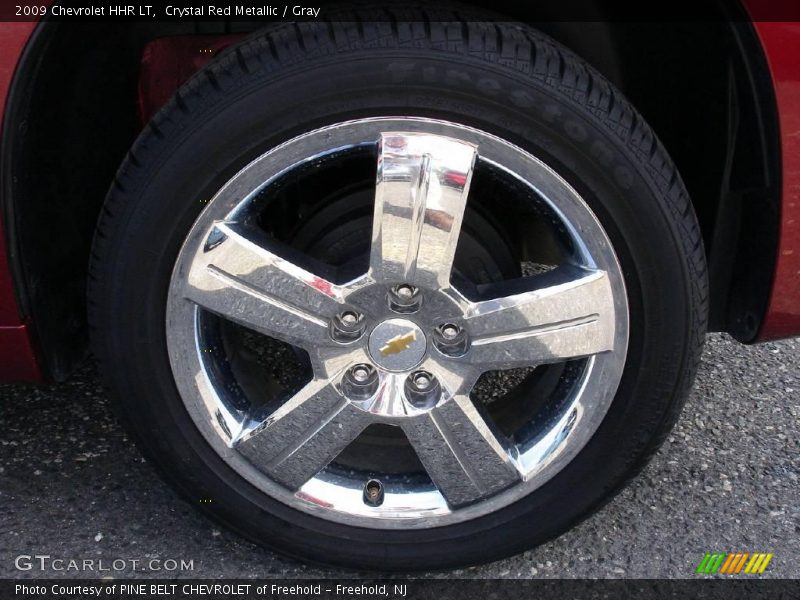 Crystal Red Metallic / Gray 2009 Chevrolet HHR LT