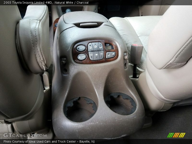 Natural White / Charcoal 2003 Toyota Sequoia Limited 4WD