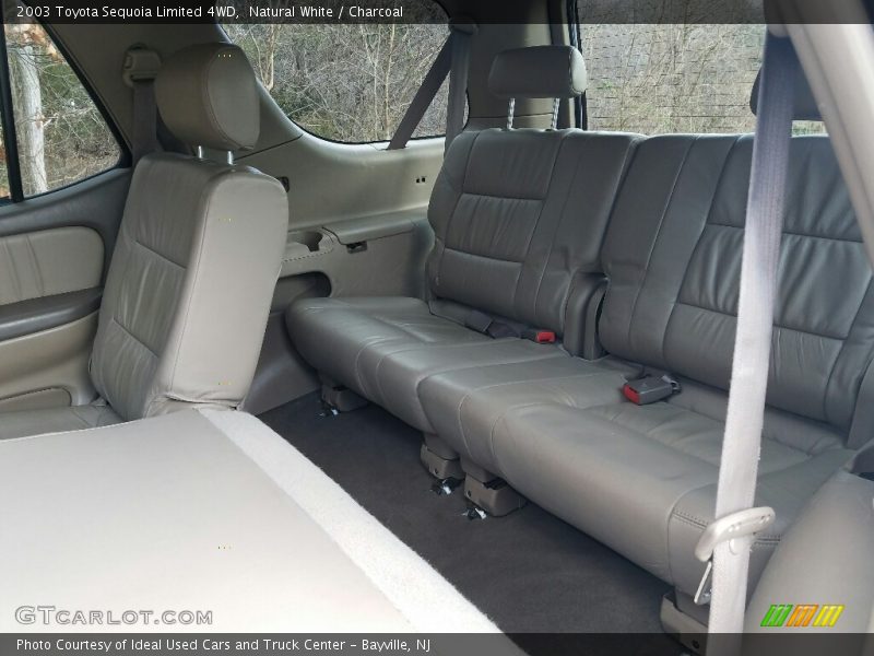 Natural White / Charcoal 2003 Toyota Sequoia Limited 4WD