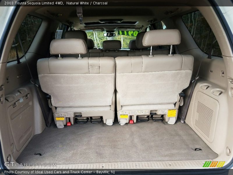 Natural White / Charcoal 2003 Toyota Sequoia Limited 4WD