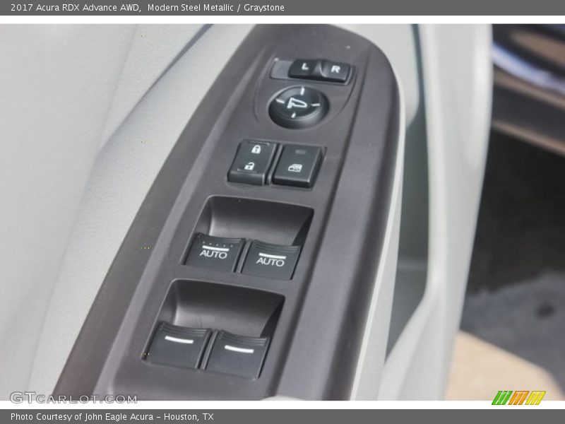 Modern Steel Metallic / Graystone 2017 Acura RDX Advance AWD