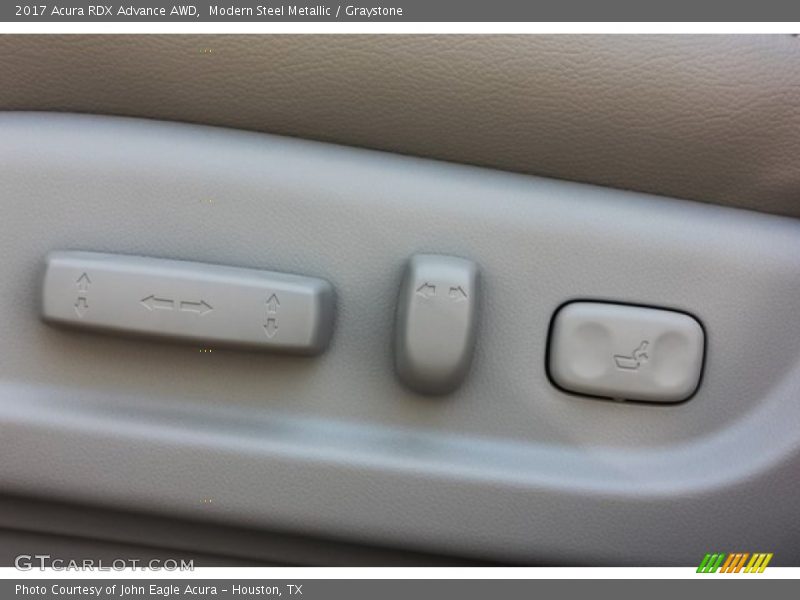Modern Steel Metallic / Graystone 2017 Acura RDX Advance AWD