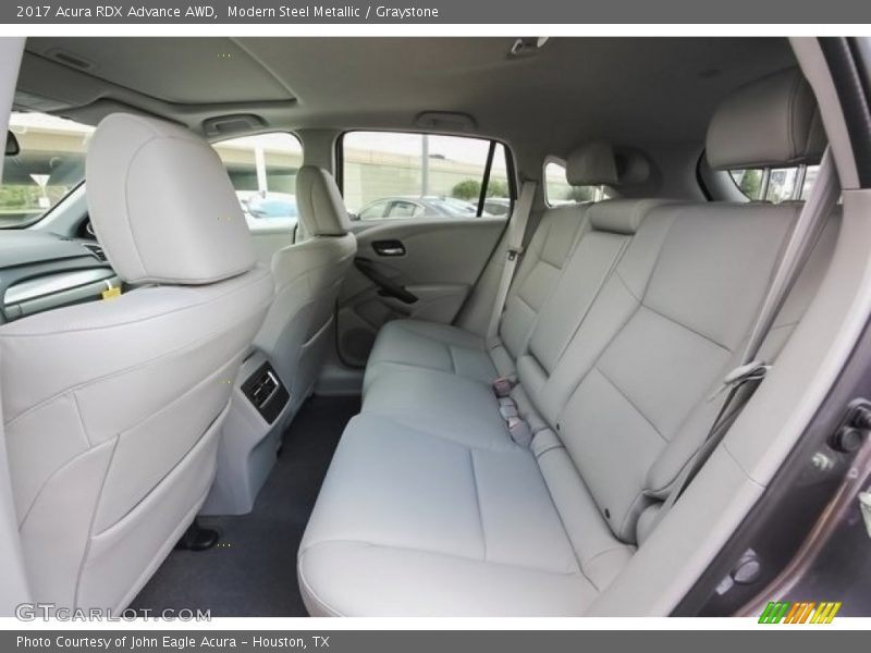 Modern Steel Metallic / Graystone 2017 Acura RDX Advance AWD