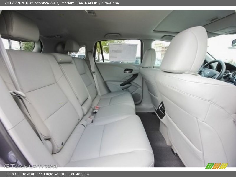 Modern Steel Metallic / Graystone 2017 Acura RDX Advance AWD
