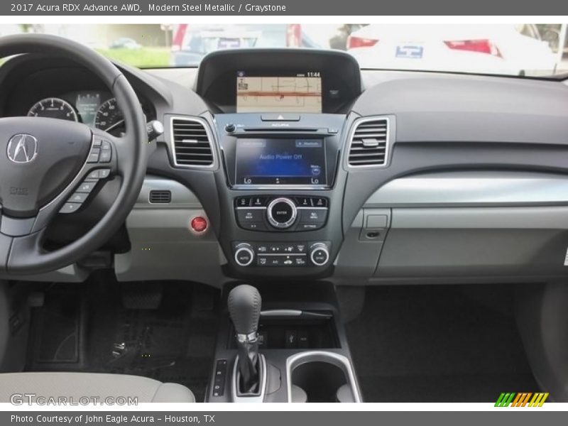 Modern Steel Metallic / Graystone 2017 Acura RDX Advance AWD