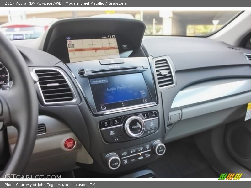 Modern Steel Metallic / Graystone 2017 Acura RDX Advance AWD