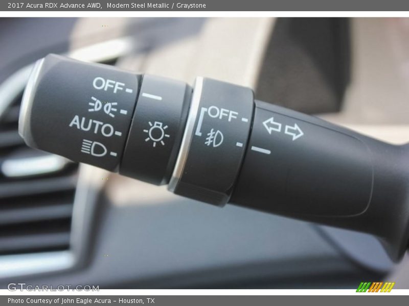 Modern Steel Metallic / Graystone 2017 Acura RDX Advance AWD