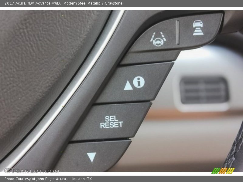 Modern Steel Metallic / Graystone 2017 Acura RDX Advance AWD