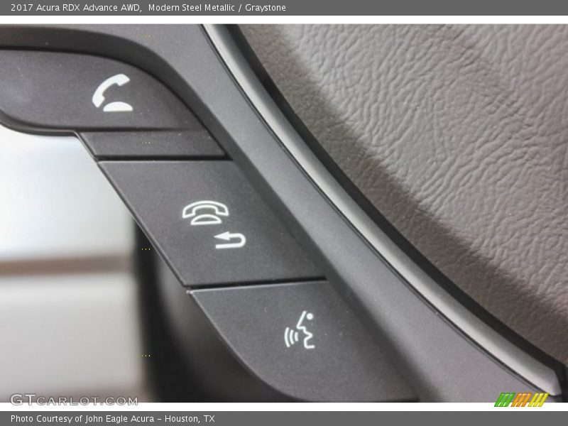 Modern Steel Metallic / Graystone 2017 Acura RDX Advance AWD
