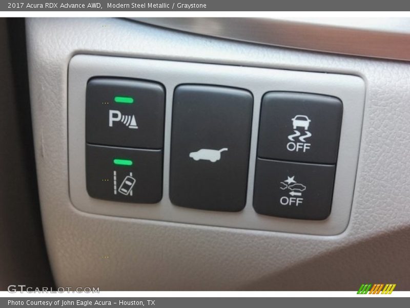 Modern Steel Metallic / Graystone 2017 Acura RDX Advance AWD
