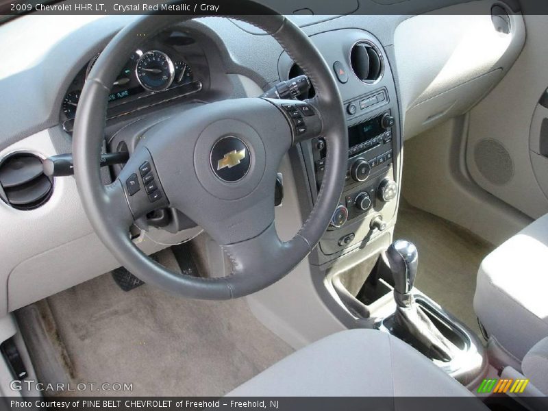 Crystal Red Metallic / Gray 2009 Chevrolet HHR LT